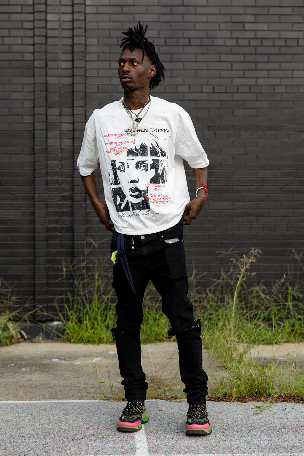 /VICE/ White T-Shirt