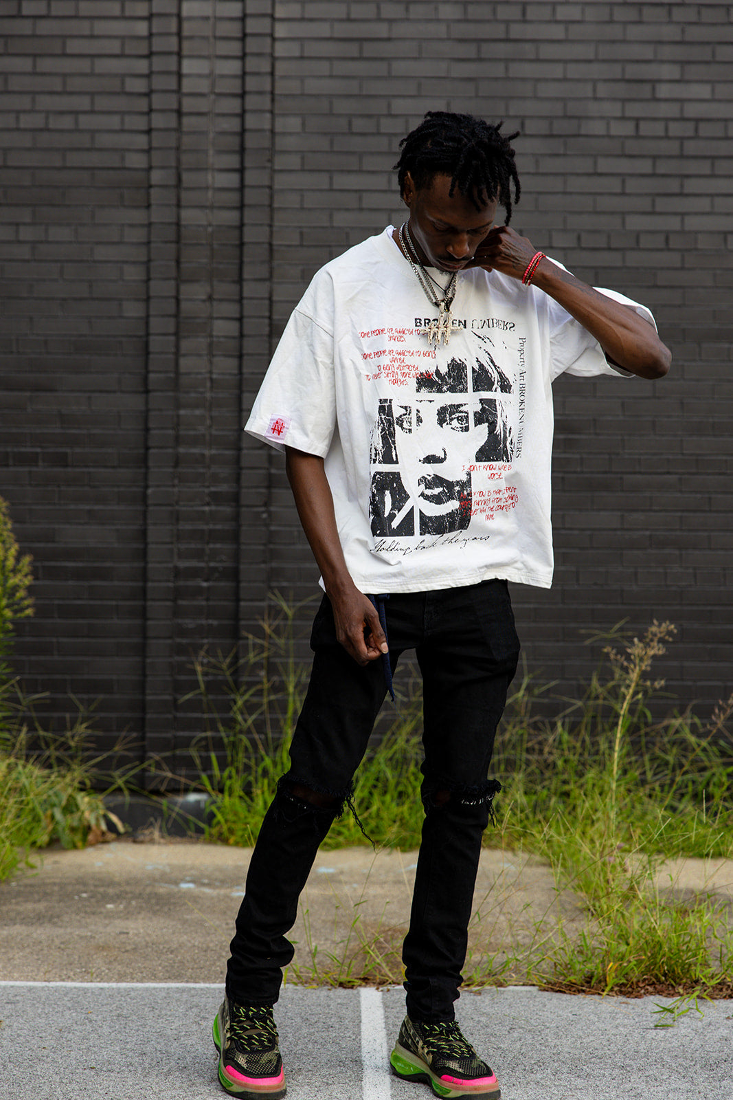 /VICE/ White T-Shirt