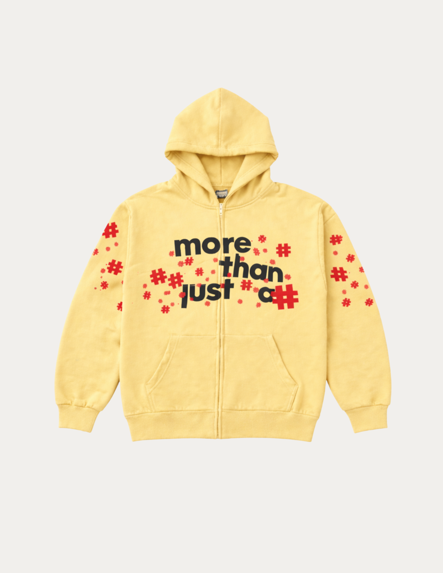 More Than Just a Number 'Canary Yellow' Zip Up