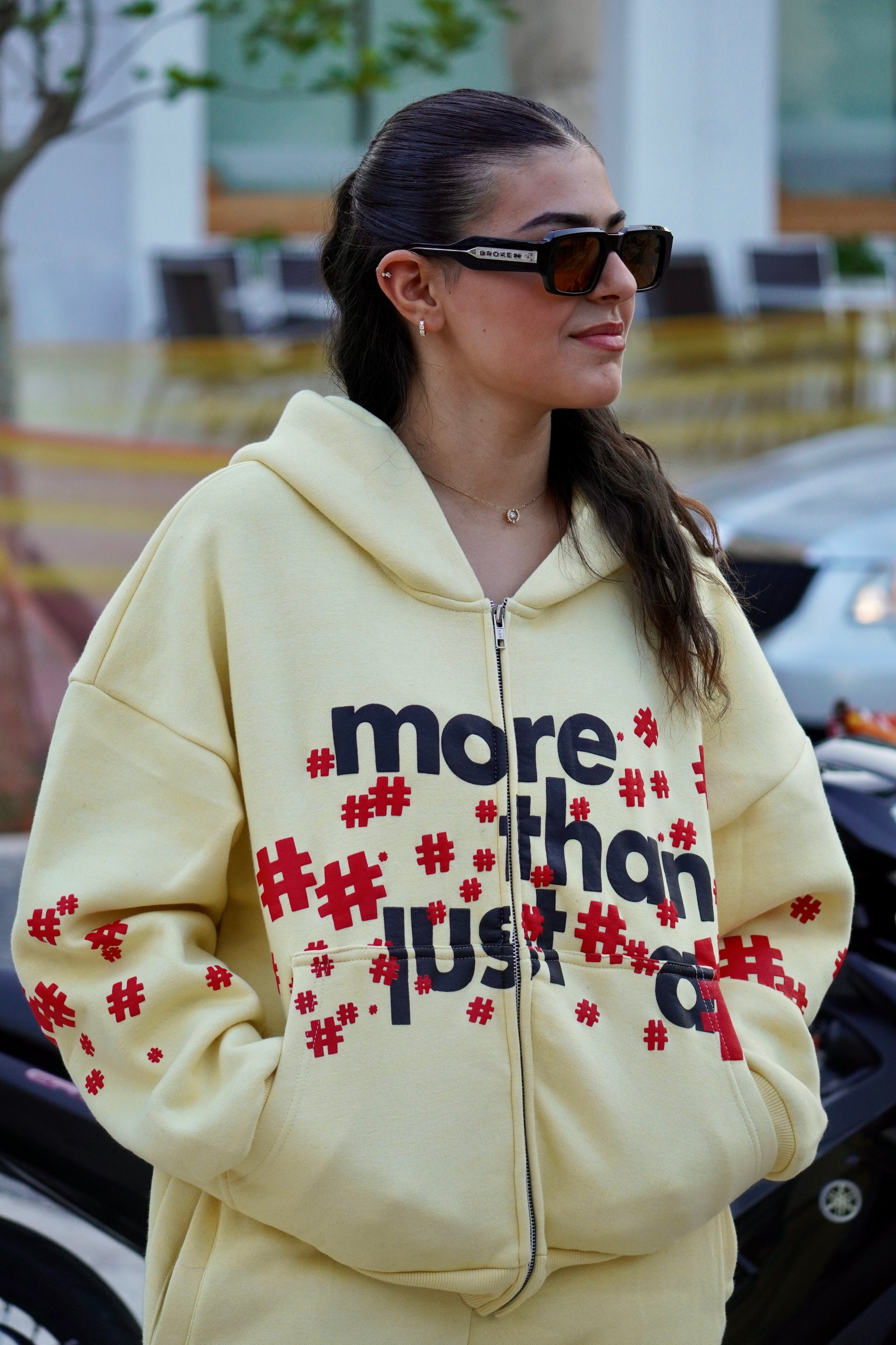 More Than Just a Number 'Canary Yellow' Zip Up