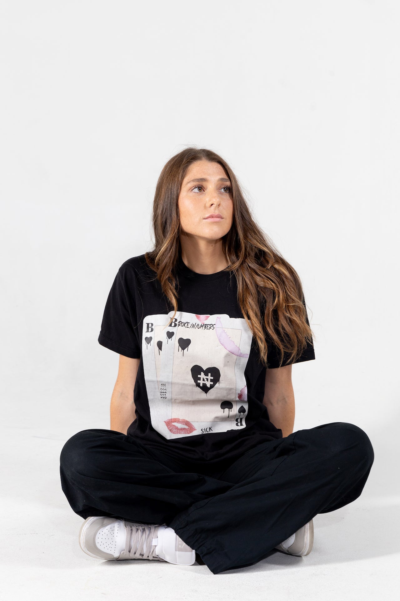 Lucky Love Black T-Shirt